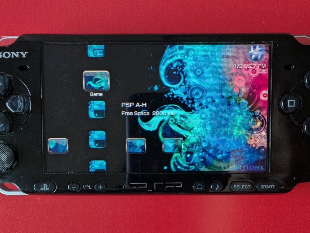 PSP 3000 PSX 128gb Retro Customized Loaded