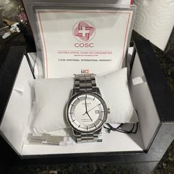 Tissot Classic Dream 40mm, Swiss Automatic Watch for Men, Stainless Steel Case, Silver Dial.
