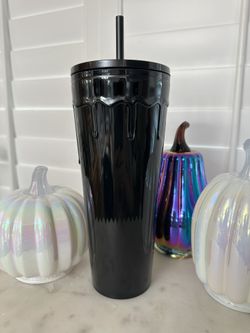 Starbucks Black Drip Slime Halloween Venti Cold cup 2024 for Sale in  Whittier, CA - OfferUp