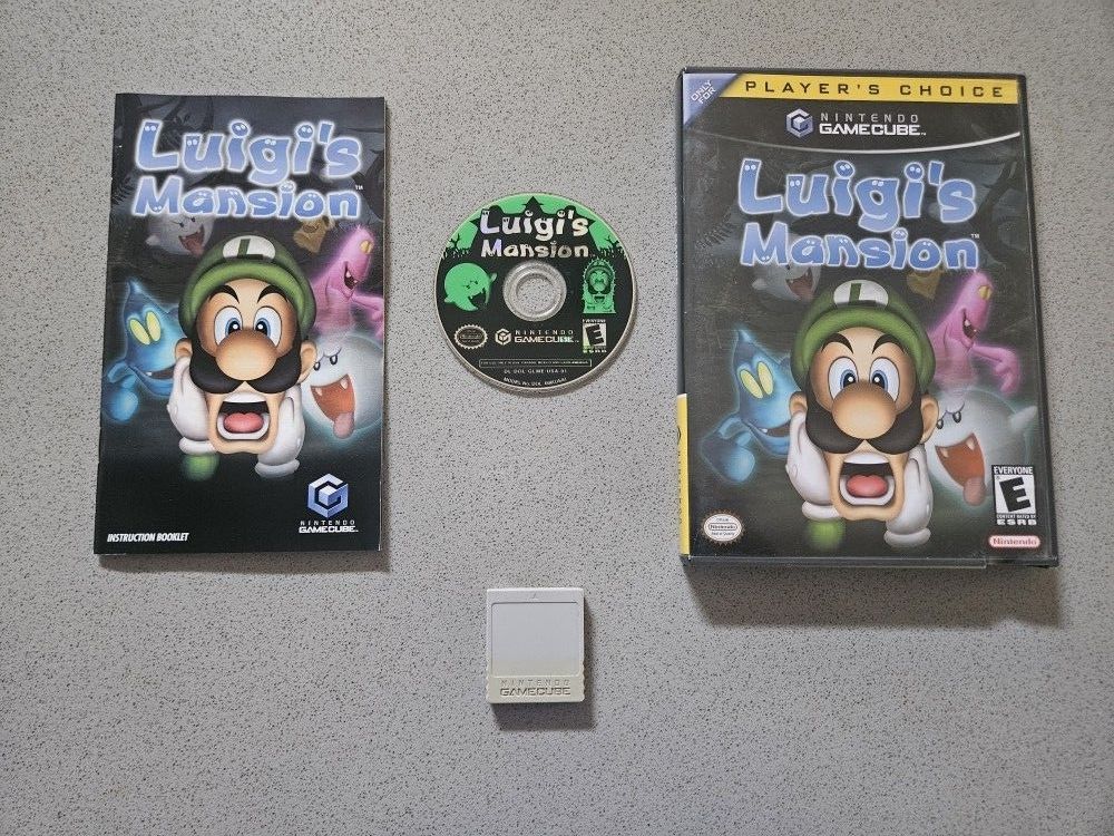 Luigi's Mansion Nintendo GameCube 