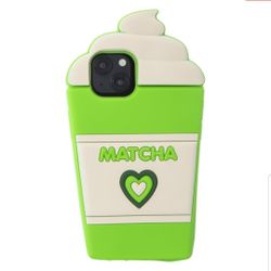 Novelty Matcha Latte iPhone 15/14 phone case New 