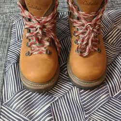 Cabela's Vintage Trail Hiking Boots womens size 7.5M Brown Leather Waterproof