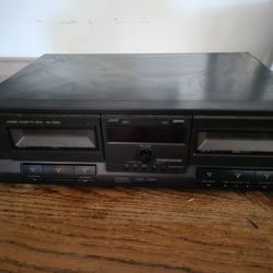 TECHNICS Double Tape Deck