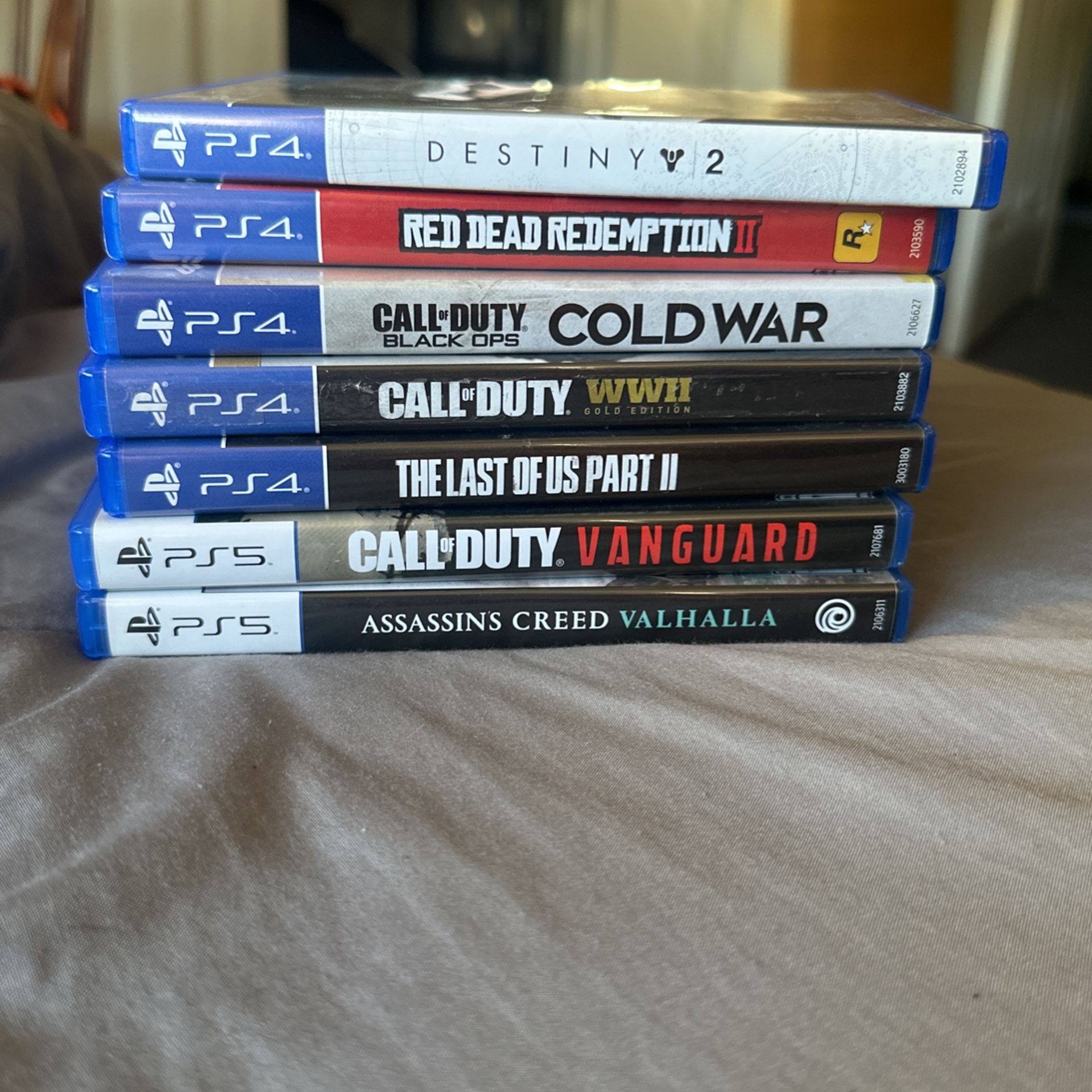 Authentic PS5 And PS4 Games