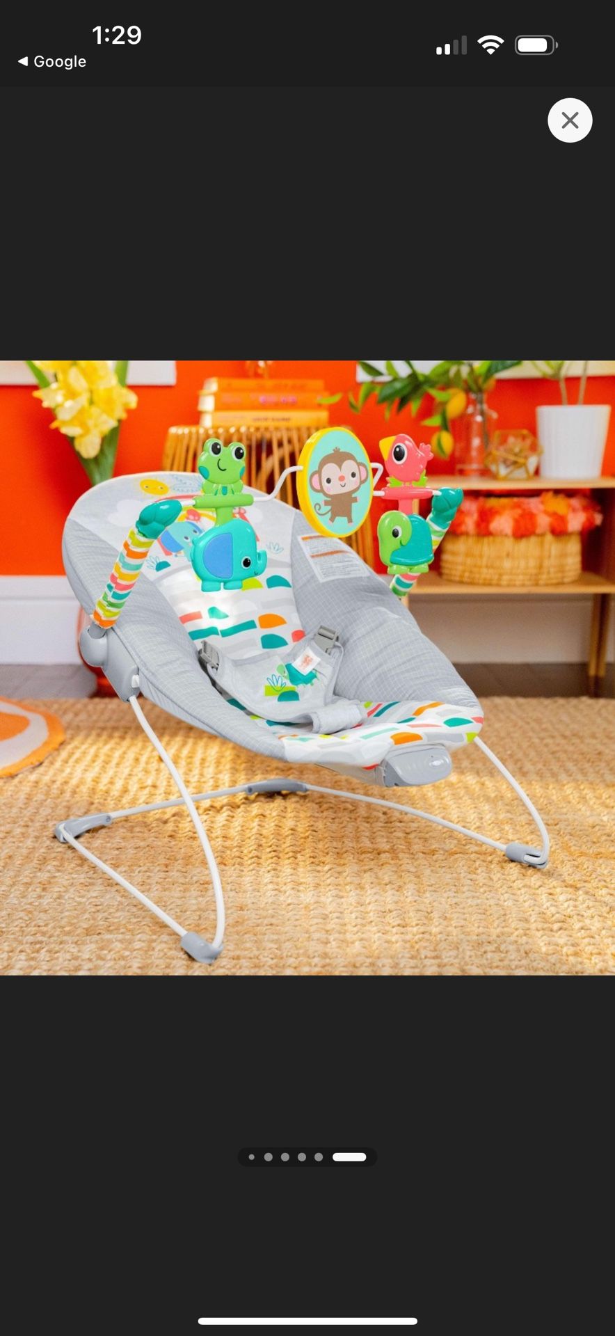 Bright Starts Baby Bouncer