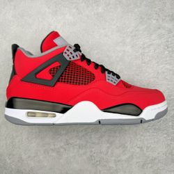Aj4 Retro Angry Bull Red._