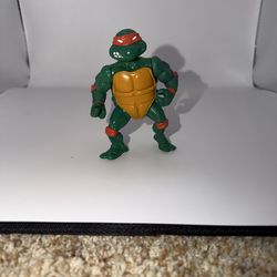 1988 VINTAGE TMNT HARD HEAD MICHAELANGELO TEENAGE MUTANT NINJA TURTLES PLAYMATES