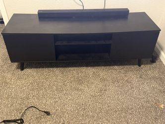 Black TV Stand 