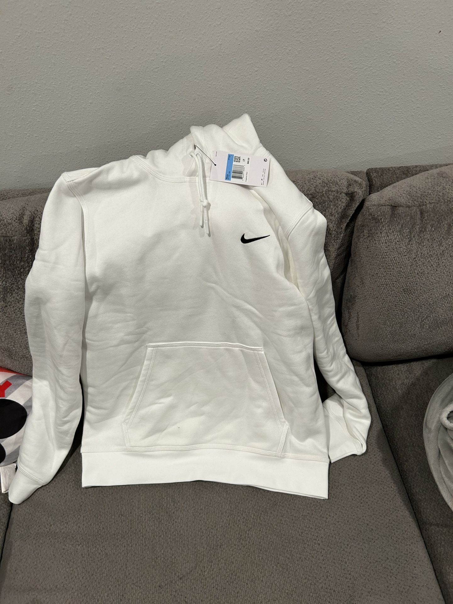 New White Nike Hoodie M