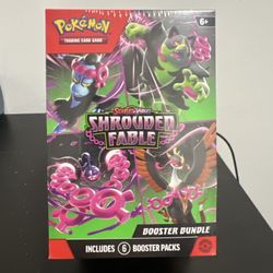 Pokemon TCG Shrouded Fable Booster Bundle 