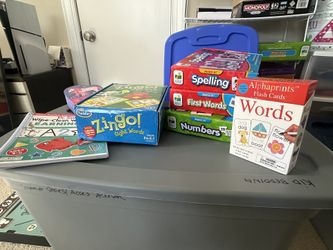 Learning games Zingo, Match It, And more