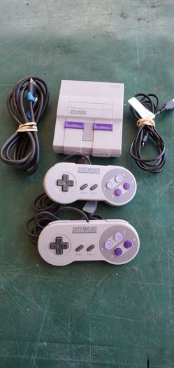 Super Nintendo Mini Original Complete