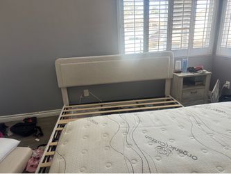 King size bed frame