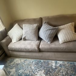 Couch + Loveseat Set – $300