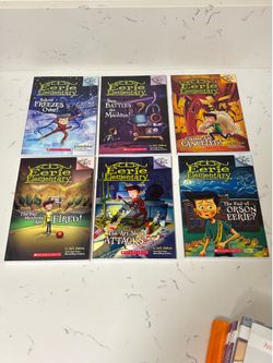 Eerie Elementary 6-Book Paperback Set by Jack Chabert