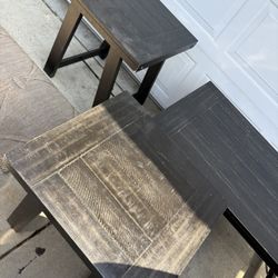 Free Coffee Table And 2 End Tables 