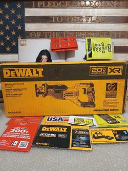 NEW DEWALT 20V XR RECIPROCATING SAW 