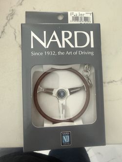 Nardi Steering Wheel Keychain 