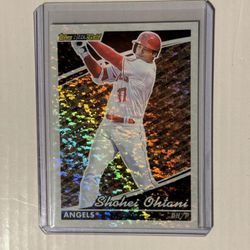 2022 Topps Shohei Ohtani Black Gold Foil BG-1 Free Shipping