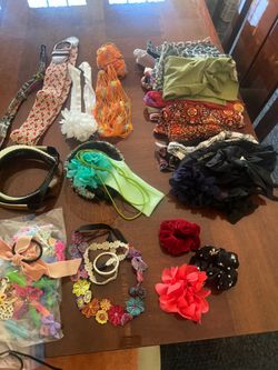 Hair tie, ribbon extravaganza a lot more than 50 items Hair tie, ribbon extravaganza a lot more than 50 items