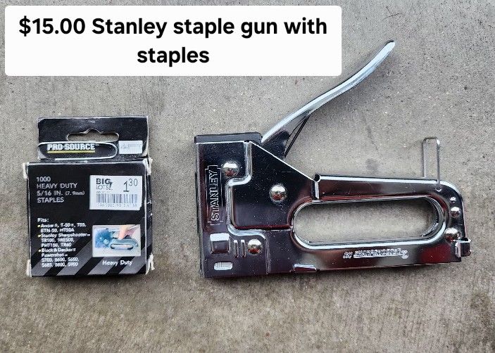 Stanley Staple Gun