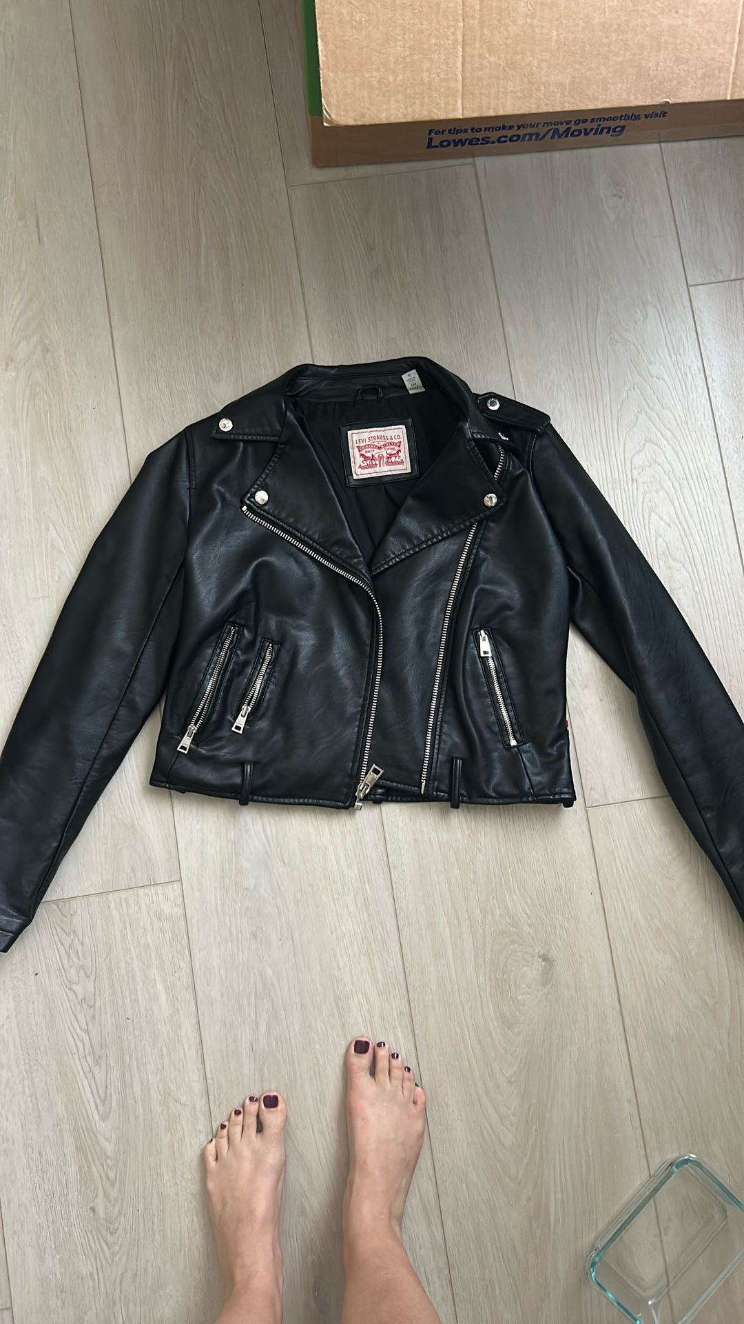 Levi Strauss Faux Leather Jacket S