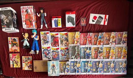 Dragon Ball Collection Figures, DVDs & Nintendo Switch Accessories