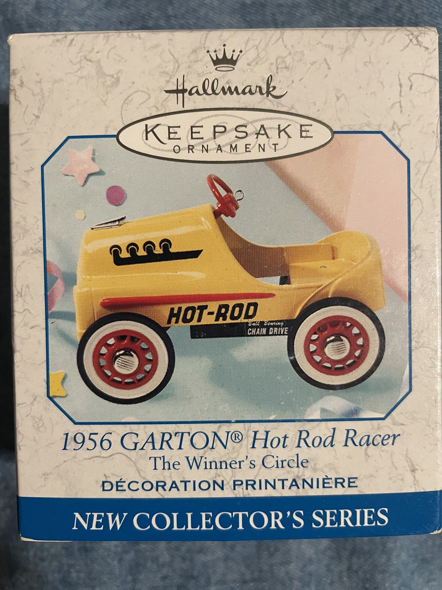 Price Lowered Over 50%! Hallmark Keepsake Ornament 1999 - Garton Hot Rod Racer, #1 In The Winner’s Circle Series