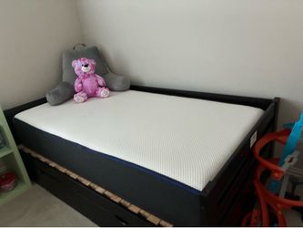 Trundle twin bed from pier one and twin Nectar mattress - only used a handful of times  -
