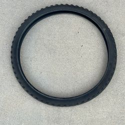New mountain bike tire