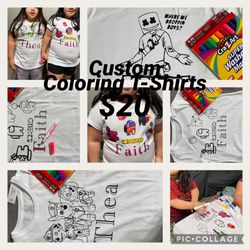 Shirts For Coloring