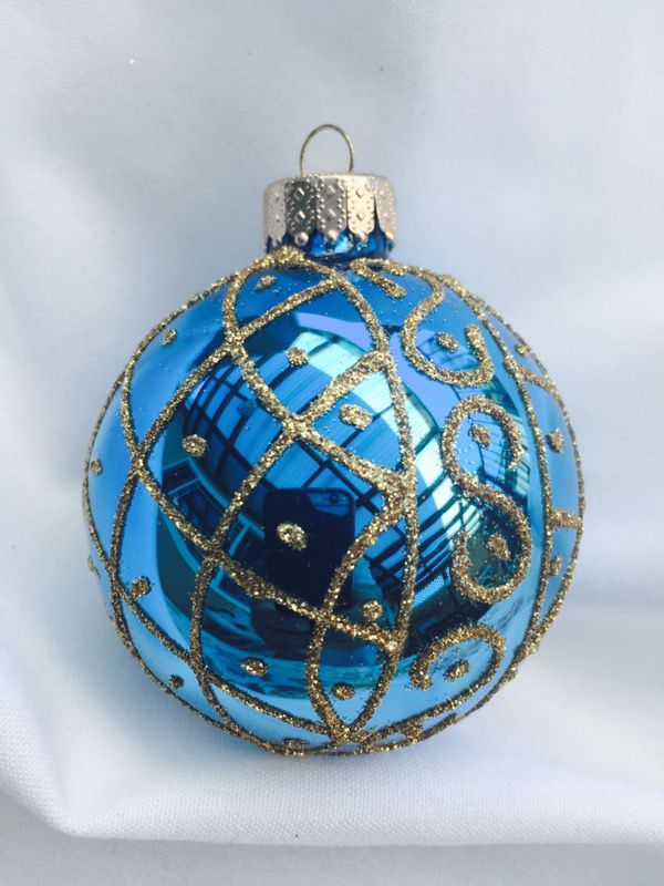 Frozen Christmas ball ornament