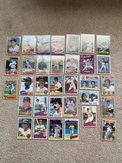 Red Sox Card Lot 1980’s