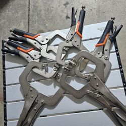 Locking Vice Grip Clamps