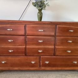 Vaughan-Bassett dresser, Dark Cherry