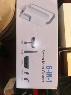 Six In One powerful floor mop, steam cleaner, etc.