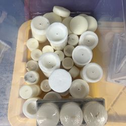 Box of Wax Candles Some Used / Some New