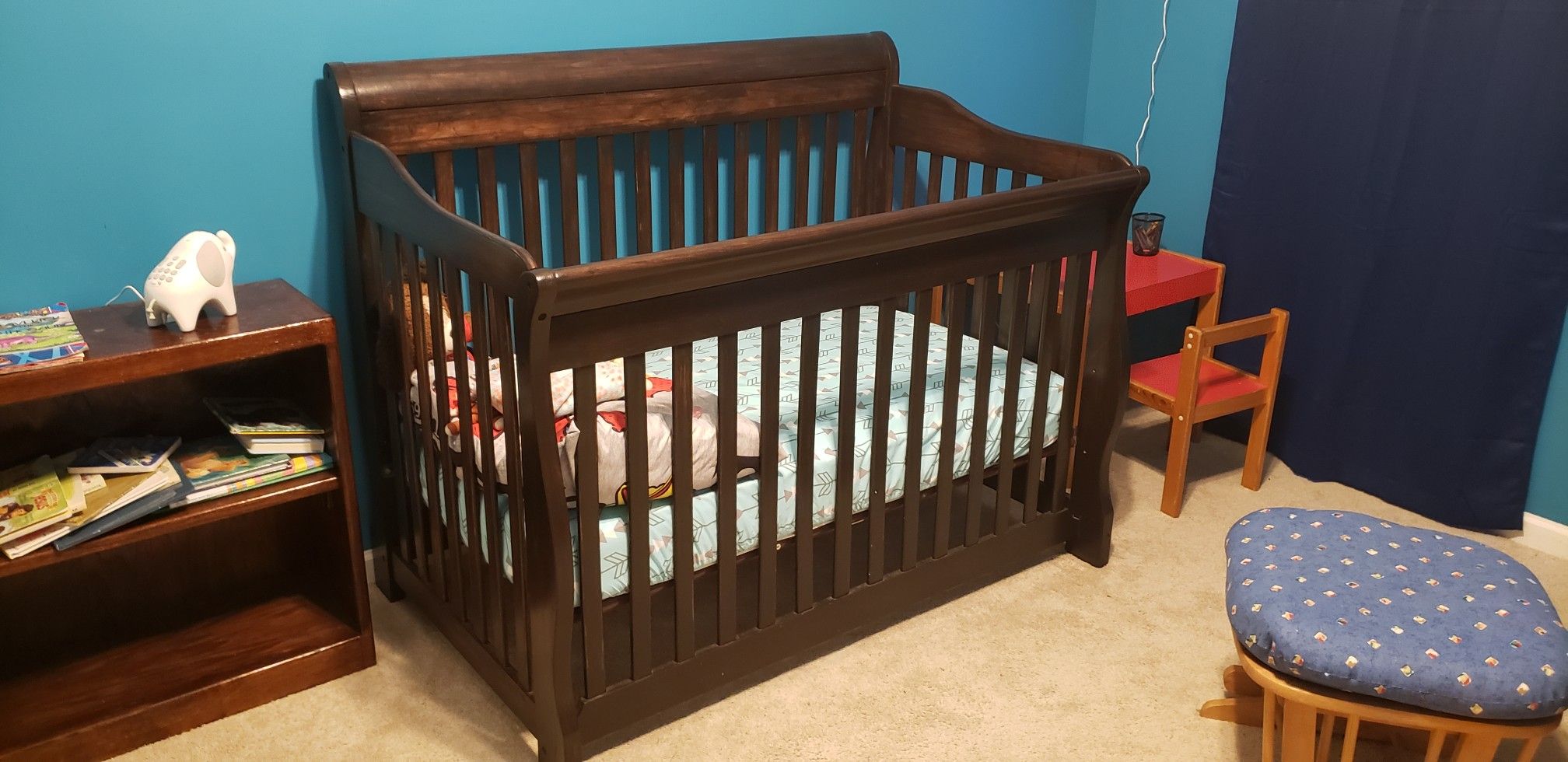 Baby Crib, refinished