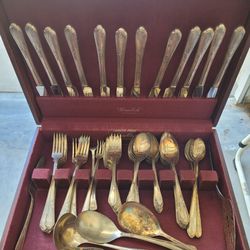 W.A.Roberts Silver Plated Flatware 