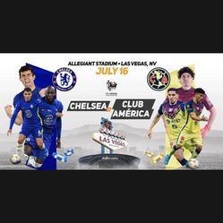 6 Individual Tickets For Club America Vs Chelsea Las Vegas