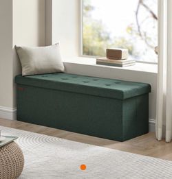 Ottoman storage box bench