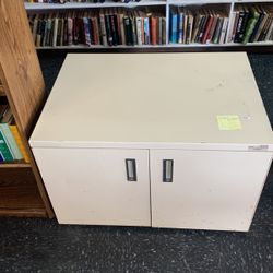 Metal Cabinet   L-33 Inches    W -24 Inches    H-21 Inches 