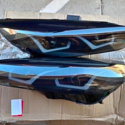 15-18 Ford Focus LED DRL Projector Headlights Luces Calaveras Micas Faros Faroles Headlamps 