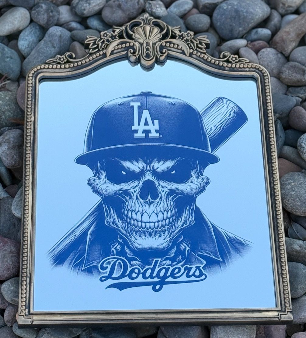 Dodgers Custom Mirror Frames