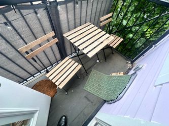 IKEA Tarno patio/deck chairs and table