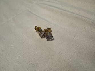 6mm Yellow Gold Stud Earring