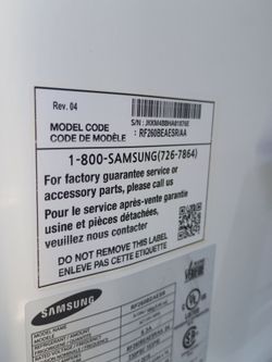 Samsung refrigerator