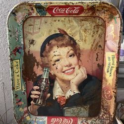 Vintage Coca Cola Tray 