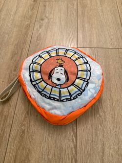 Snoopy big foldable thermal grocery bag