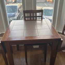 Dining Table With 4 Chairs 